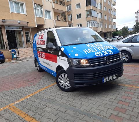 Servis aracı müşteri adresinde