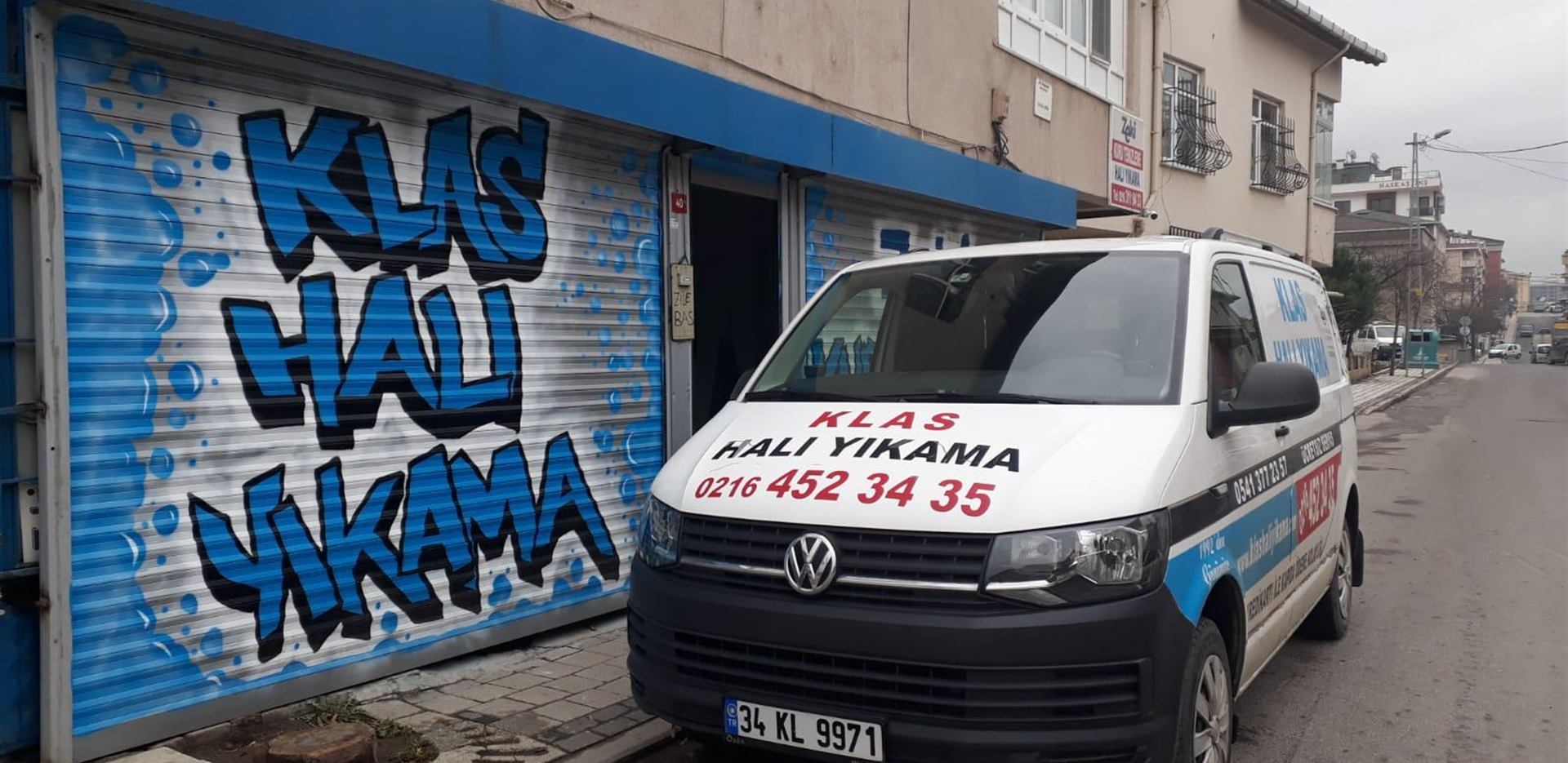 Klas Halı Yıkama - adresten alım ve teslimat