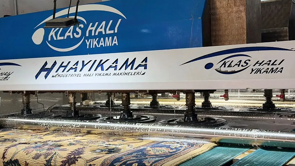 Klas Halı Yıkama - Endüstriyel Döner Fırçalı Yıkama