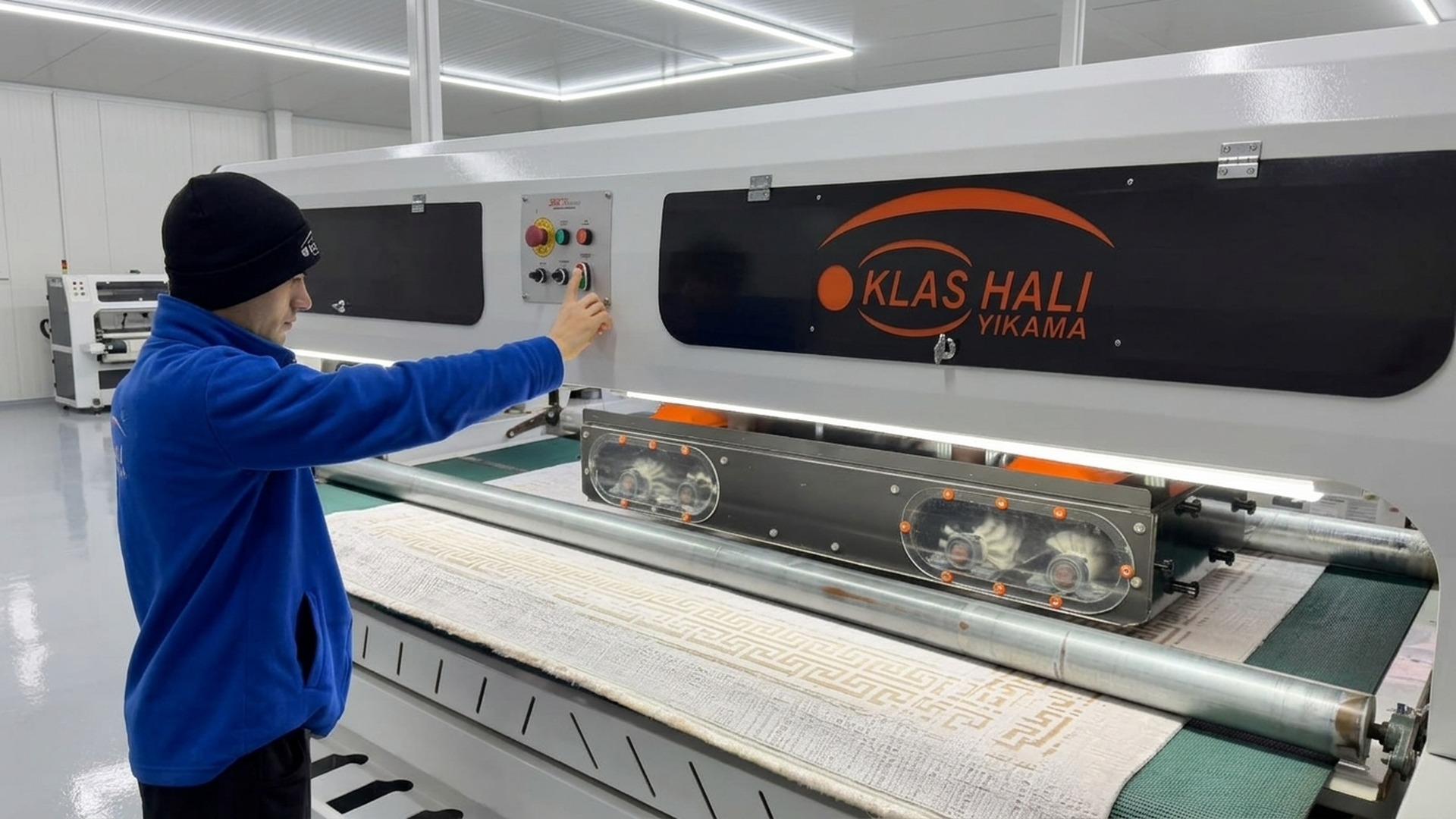 Klas Halı Yıkama - Otomatik Hav Alma ve Süpürme Makinesi